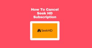 how to cancel seekhd.